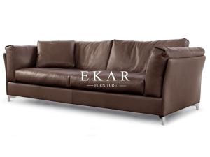 China European Style Modern Leather Sectional L Shaped Sofa wholesale