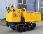 Hydraulic Truck Dumper 4 Tons Crawler Carrier Mini Dumper Loading