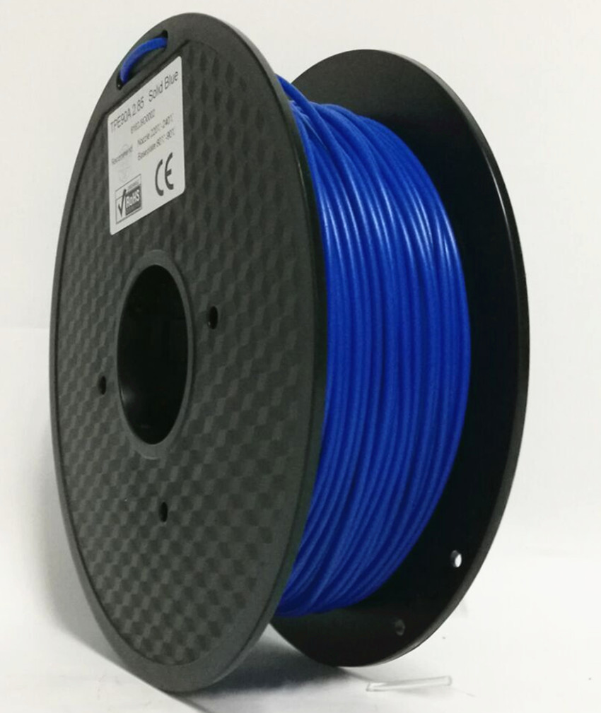 Soft PLA / TPE / TPU / Flexible 3D Printer Filament 1.75mm 1KG For 3D Pen