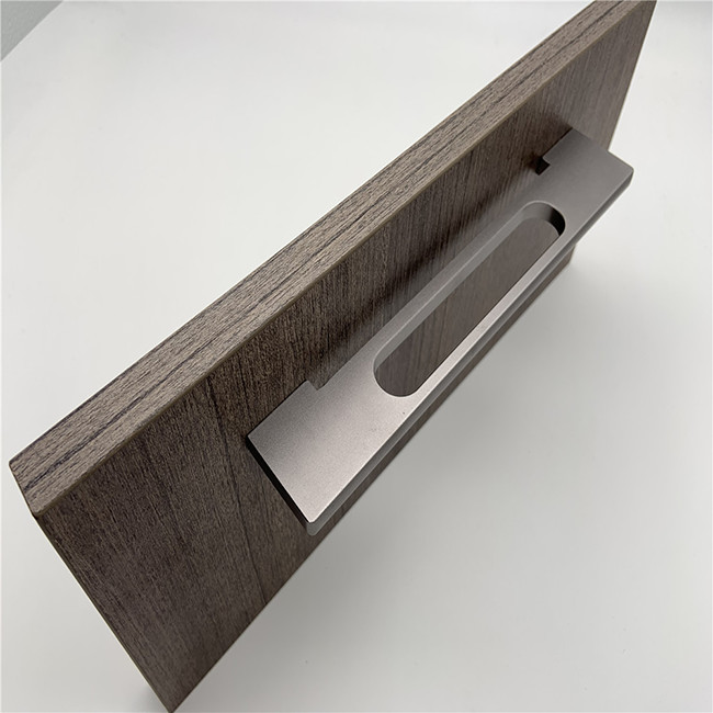 Gold 347mm Exposed Modern Kitchen Cabinet Handles