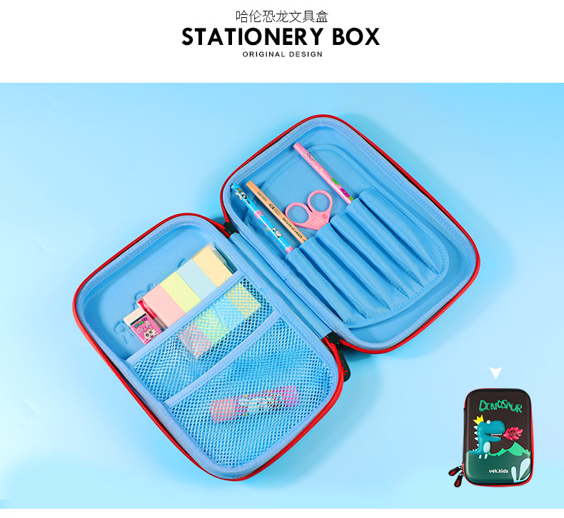 Cute Large Pencil Case , Customized Logo Canvas Pencil Pouch With Zipper