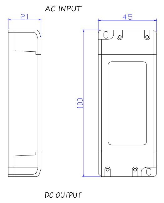 ODM Flicker Free IP20 Dimmable Drivers For LED Lights Power Supply
