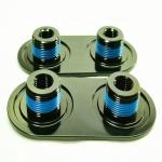 Custom CNC Turning Parts Stainless Steel Aluminum Painting Screwing Parts
