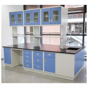 China Clinical Medical Laboratory Furniture Island Bench wholesale