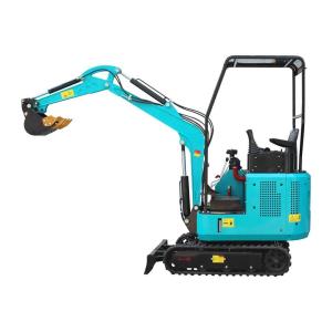 China 1100mm Track Gauge 1.7 Ton Soil Excavator Small Digger for Your Landscaping Business wholesale