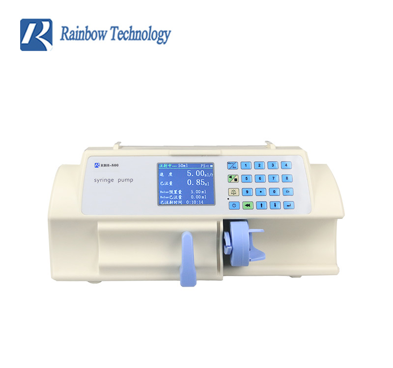 Peristaltic Syringe Driver Pump Portable Lightweight Automatic RBH-800