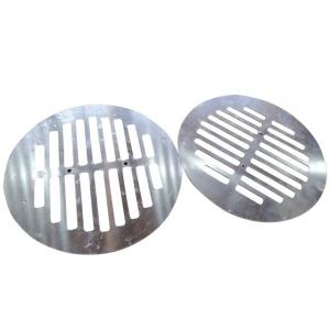 China 1mm Brushed Precision Sheet Metal Bending Laser CNC Cut Metal Sheet Cutting Bending Parts wholesale