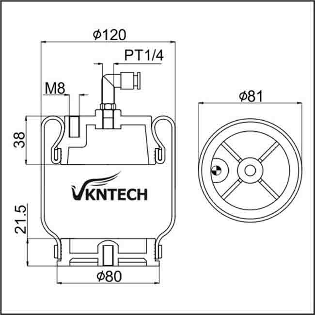 Trailer OEM SZ 51-7 Seat Air Spring