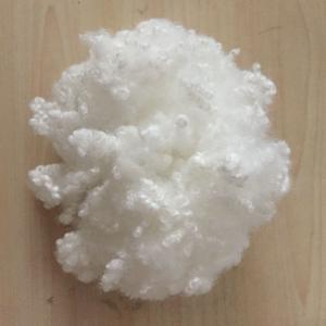 China 15 den 64mm white color polyester staple fiber PSF for stuffing materials wholesale