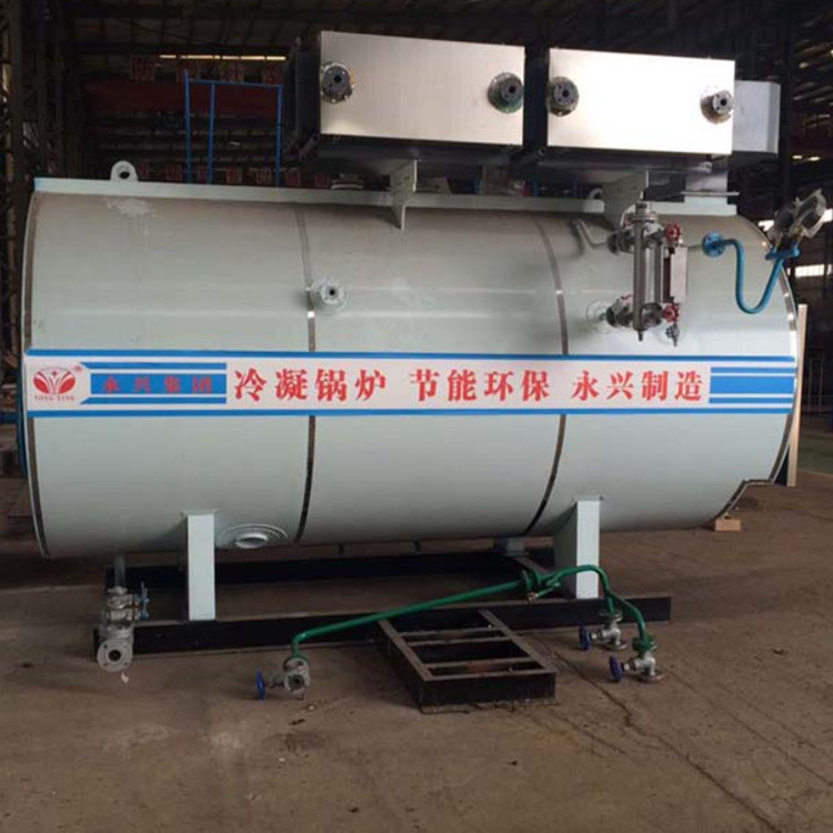 Gas And Oil Dual Fuel Steam Boiler 0.7MW Hot Water Boiler Furnace Stainless Steel