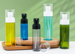 China Customizable 100ml Plastic Cosmetic Spray Bottles wholesale