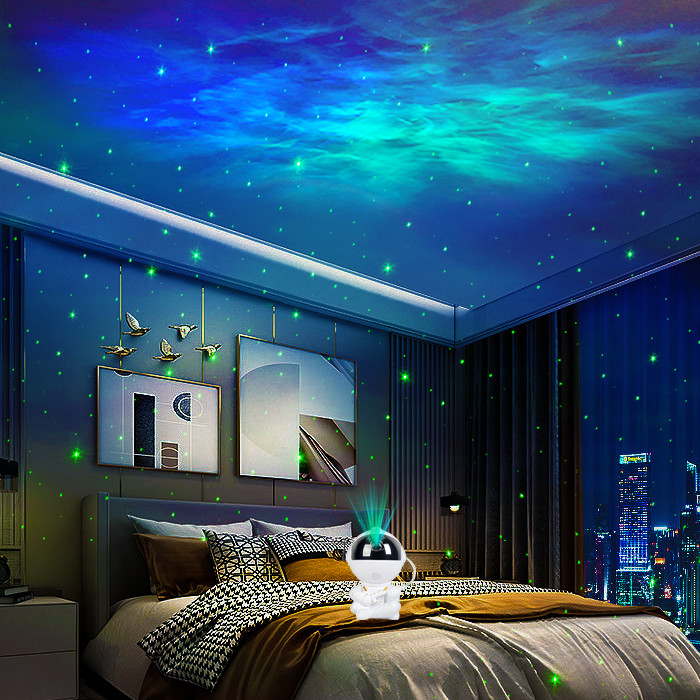 Rotatable Multiscene Space Light Projector , Child Birthday Skylight Room Projector