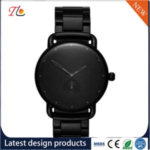 China PU Leather Fashion Men Wrist Watch Quartz Watch PU Strap Circular Dial Fashion Watch wholesale