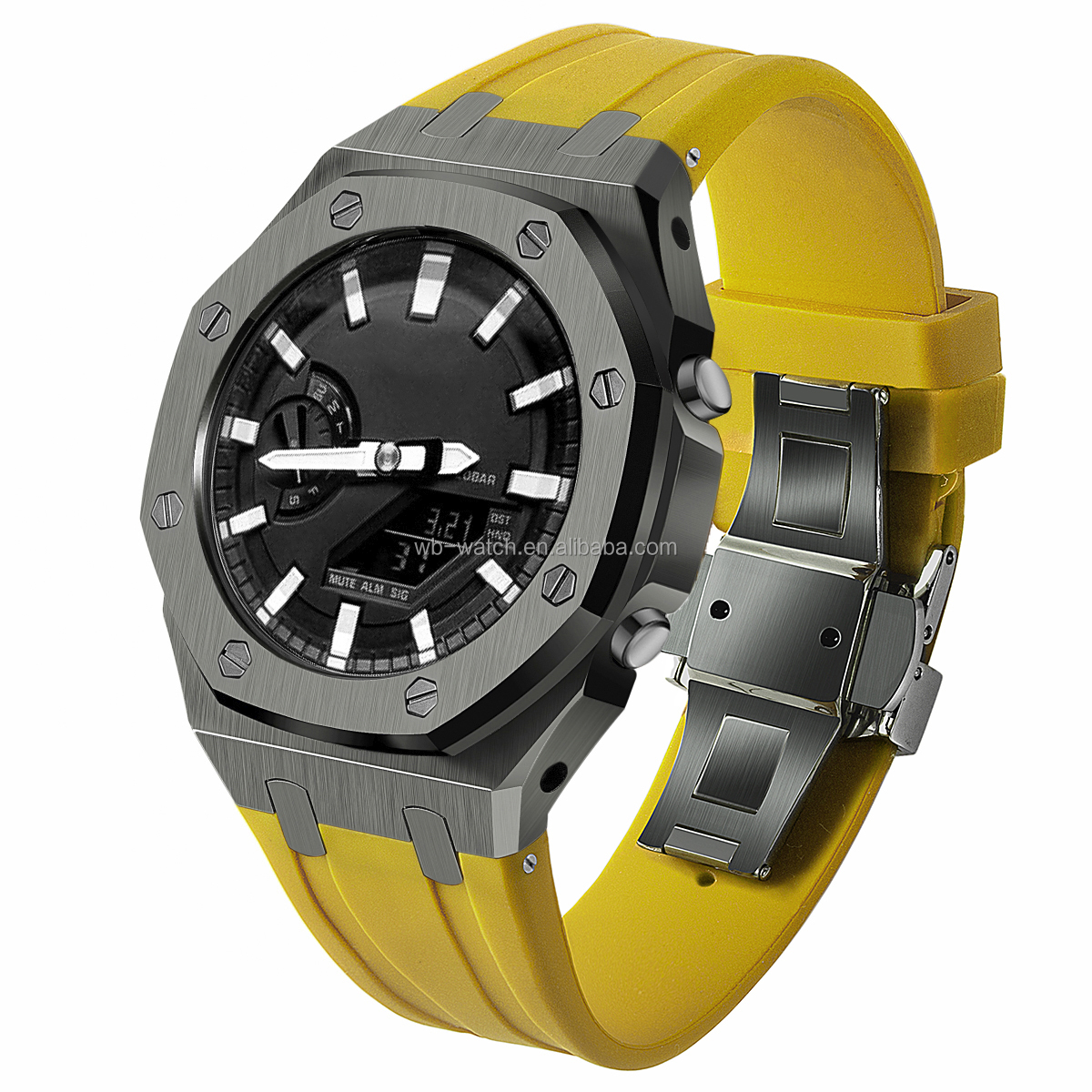 Casio Ga2100 G Shock Case Generation 5Th Mod Kit 316L Stainless Steel Silicone Watch Band