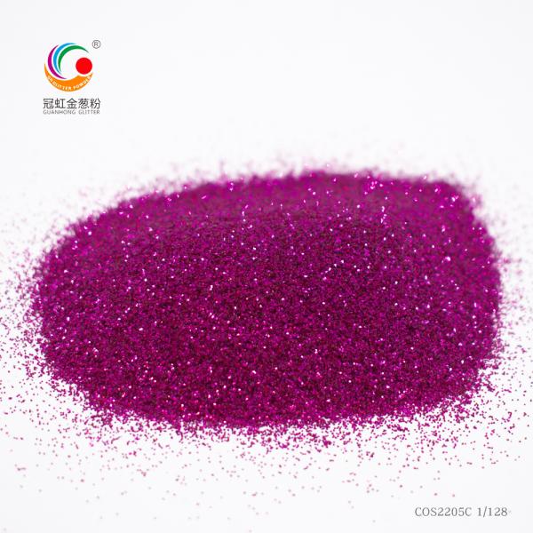 Metallic Lustre PET Decorative Loose Cosmetic Glitter For Halloween Makeup Biodegradable