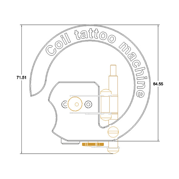Professional ODM Rotary Tattoo Machine High Quality Rotary Tattoo Machine