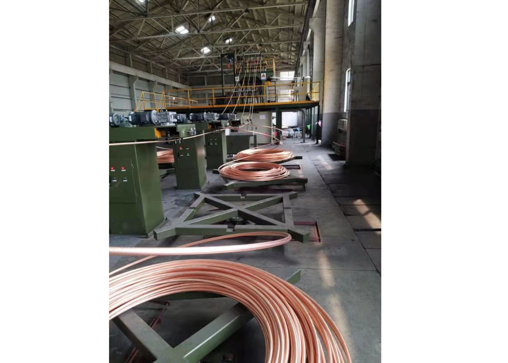 Copper Oven 8mm Brass Rod And Copper Rod Upward ccm continuous casting machine