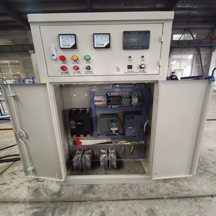 1m Width Elastic Tension Fence Mesh Welding Machine Alterable Aperture