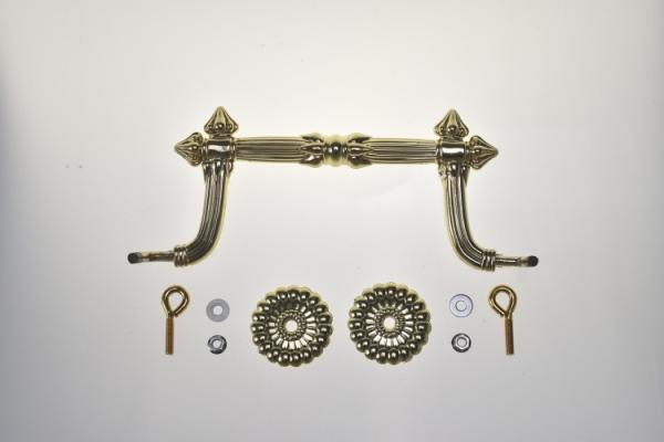 Traditional Plastic Coffin Handles Lift Weight 120kg Gold / Silver / Bronze