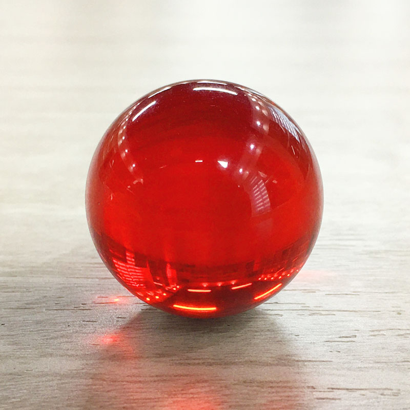 Craft Customized made in China Good Price home gaming clear 75MM acrylic balls household decorating game Colorful resin ball