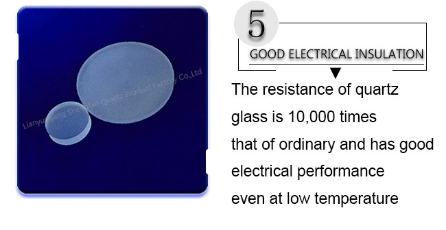 High Purity Fused Quartz Plate Excellent Light Transmission Anti Chemistry Attack