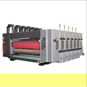 China High Speed Flexo Printing Machine For Cardboard Carton Box wholesale