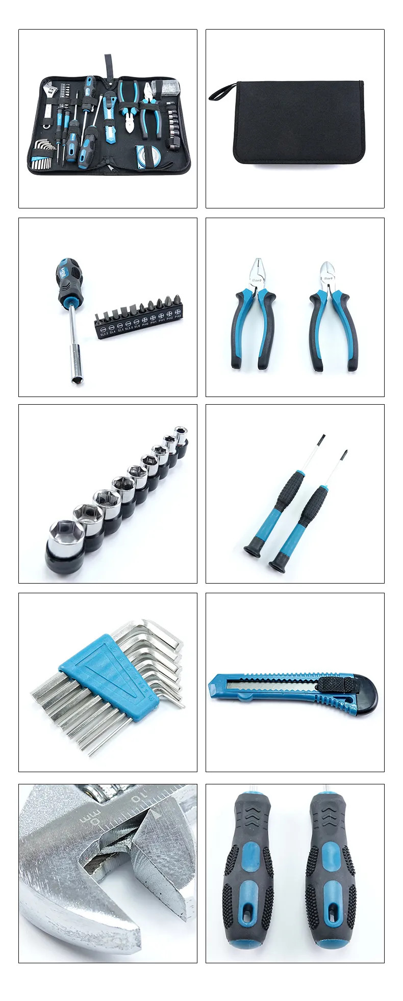 Multifunctional Electrician Tool Set Hand Electrician Screwdriver Sets