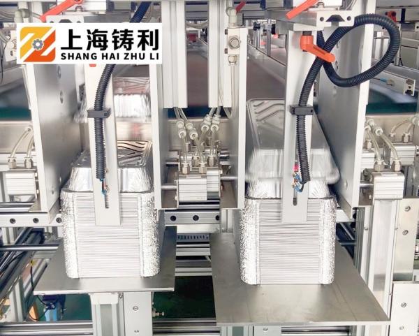Disposable Aluminum Food Container Making Machine 12000kg Aluminum Silver Foil