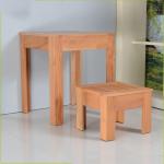Mini NC painting Mahogany Modern Wood Coffee Table