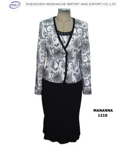 China 3-pieces ladies skirt suits wholesale