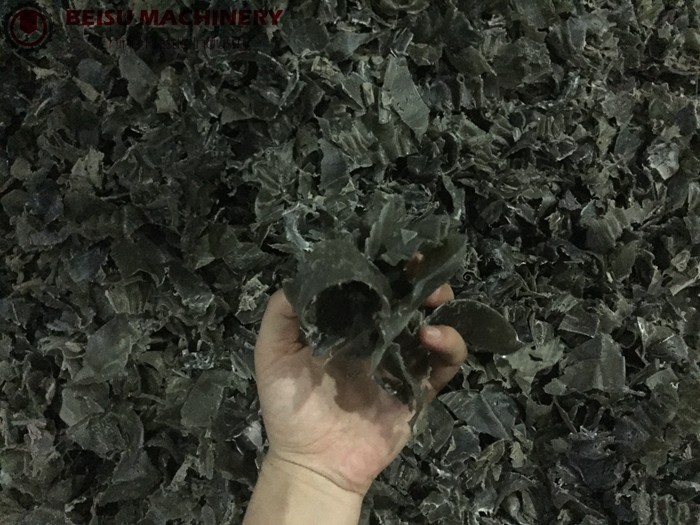 PLC Control Single Shaft Machine , Industrial Plastic Shredder For Waste Pipe