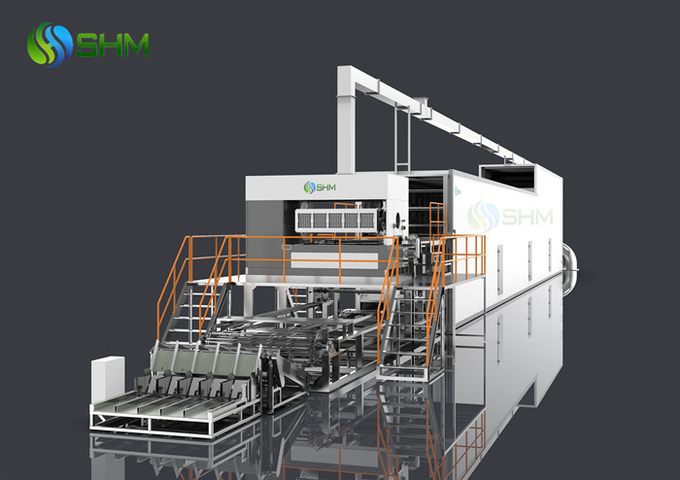 Rotating Fruit Tray Making Machine High Precision Full Automatic