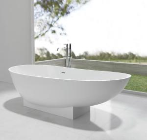 China White Free Standing Soaker Tubs 1-2 People Capacity 1800*820*520mm wholesale