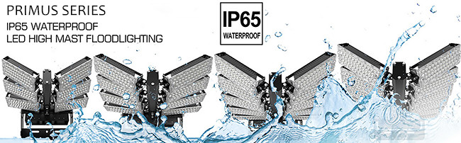 High Brightness IP66 Outdoor LED Stadium Lights Meanwell / Inventronics Driver