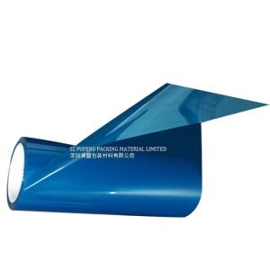 China Weather Resistance Blue 0.05mm PET Protective Film For Mobile Phone Screen wholesale