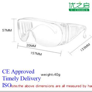 China Fog Resistant PPE Safety Goggles Dust Protection For Prescription Work Protective wholesale
