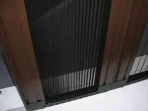 China Black Grey Fiberglass Mosquito Net Pleated Mosquito Mesh Door wholesale