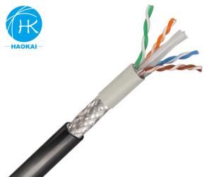 China Double Jacket SFTP CAT6 Internet Cable 305m Outdoor LAN Cable wholesale
