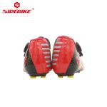 OEM Road Racing Bicycle Shoes , Red Road Cycling Shoes Good Shock Absorption