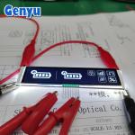 4.5V 9PIN VA LCD Display White Graphics Black Panel Long Strip