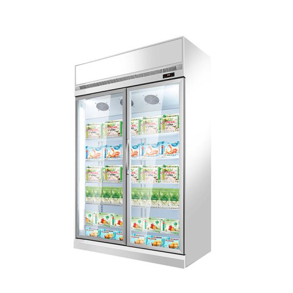 Large Capacity Single Temperature Refrigeration Equipment Cold Drink Display