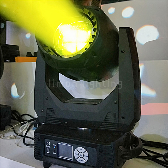 8 Facet Prism 100W LED Beam DJ Moving Head Gobo Lights with Colorful LCD Display