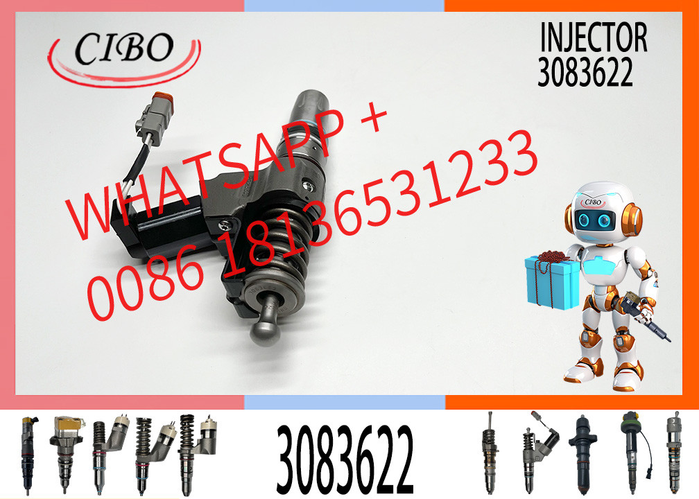 Original New Cummins Injector 3079946 3079947 3081277 3083689 3083764 3083879 3084108 3084110 Suitable for Cummins Engine