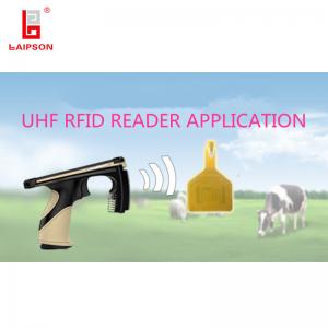China UHF 860-960Mhz RFID Tag Reader For Livestock ID Tracking wholesale