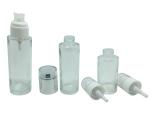 Lady Cosmetic Bottle Packaging , Glass Cosmetic Containers 15g 30g 50g 80g /