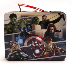 China Marvel Avengers Boy's Tin Lunchbox wholesale