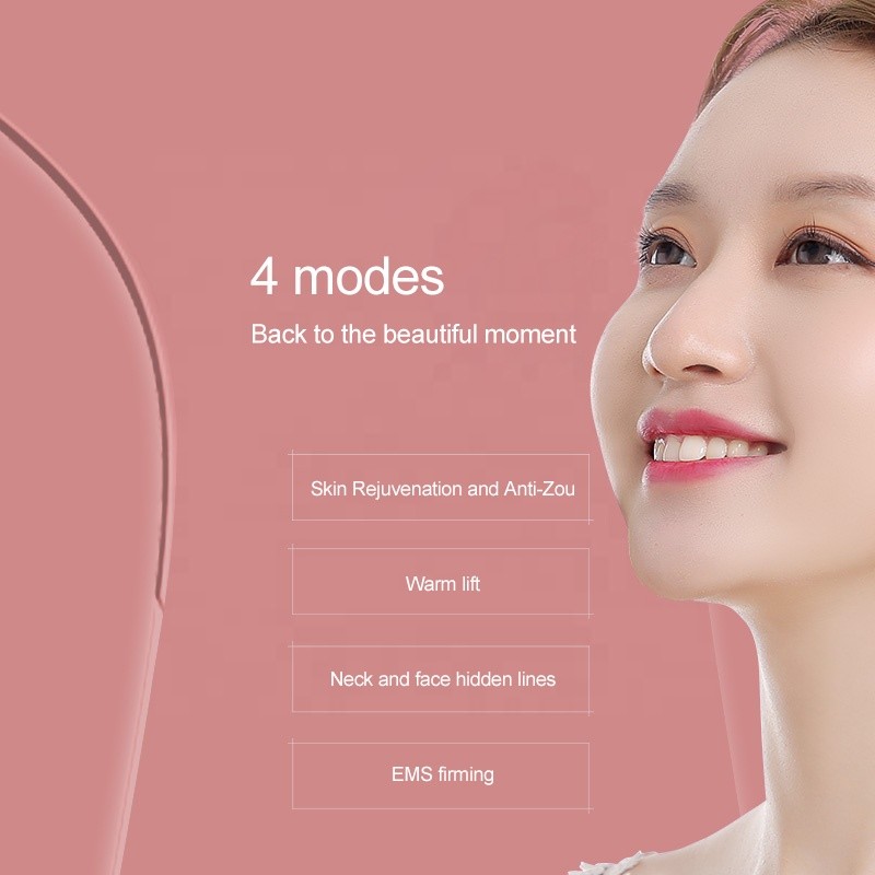 Galvanic Neck Wrinkle Remover Anti Aging Rejuvenation Device 45 Degree
