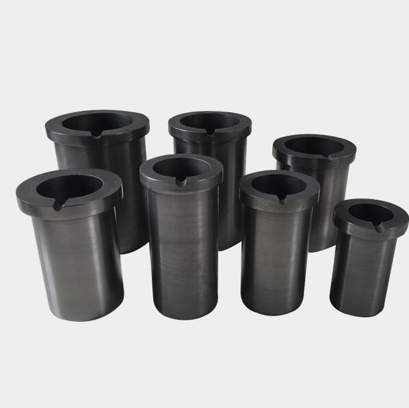 Graphite Crucible for Melting Steel Height 105mm Advantage4 Long Service Time