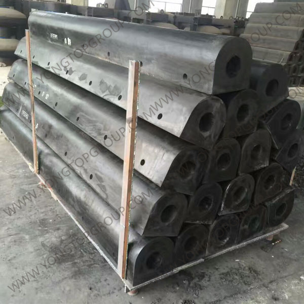 D Shaped Natural Rubber Pier Fenders
