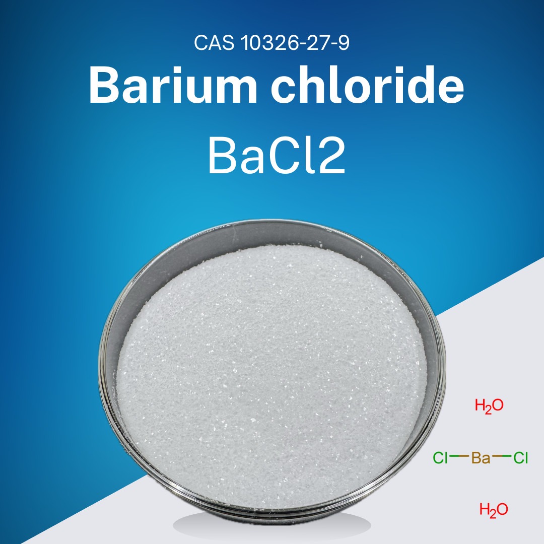 Metal Barium Chloride Price CAS 10326-27-9 BaCl2 White Crystal For Heat Treatment
